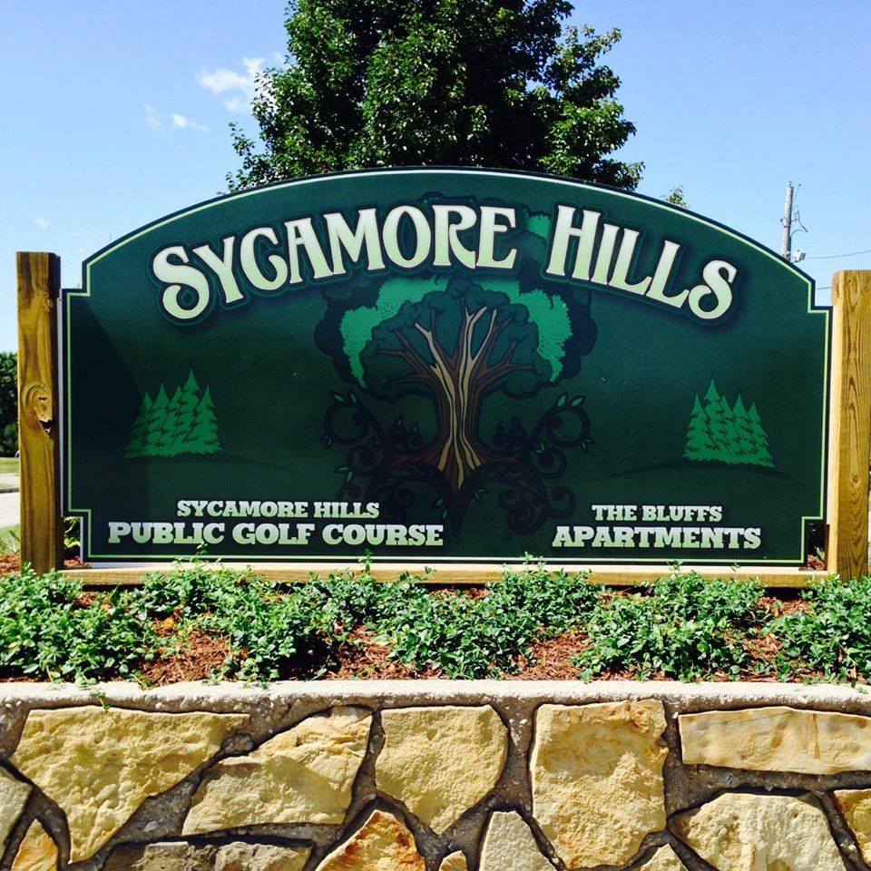Sycamore hills sign